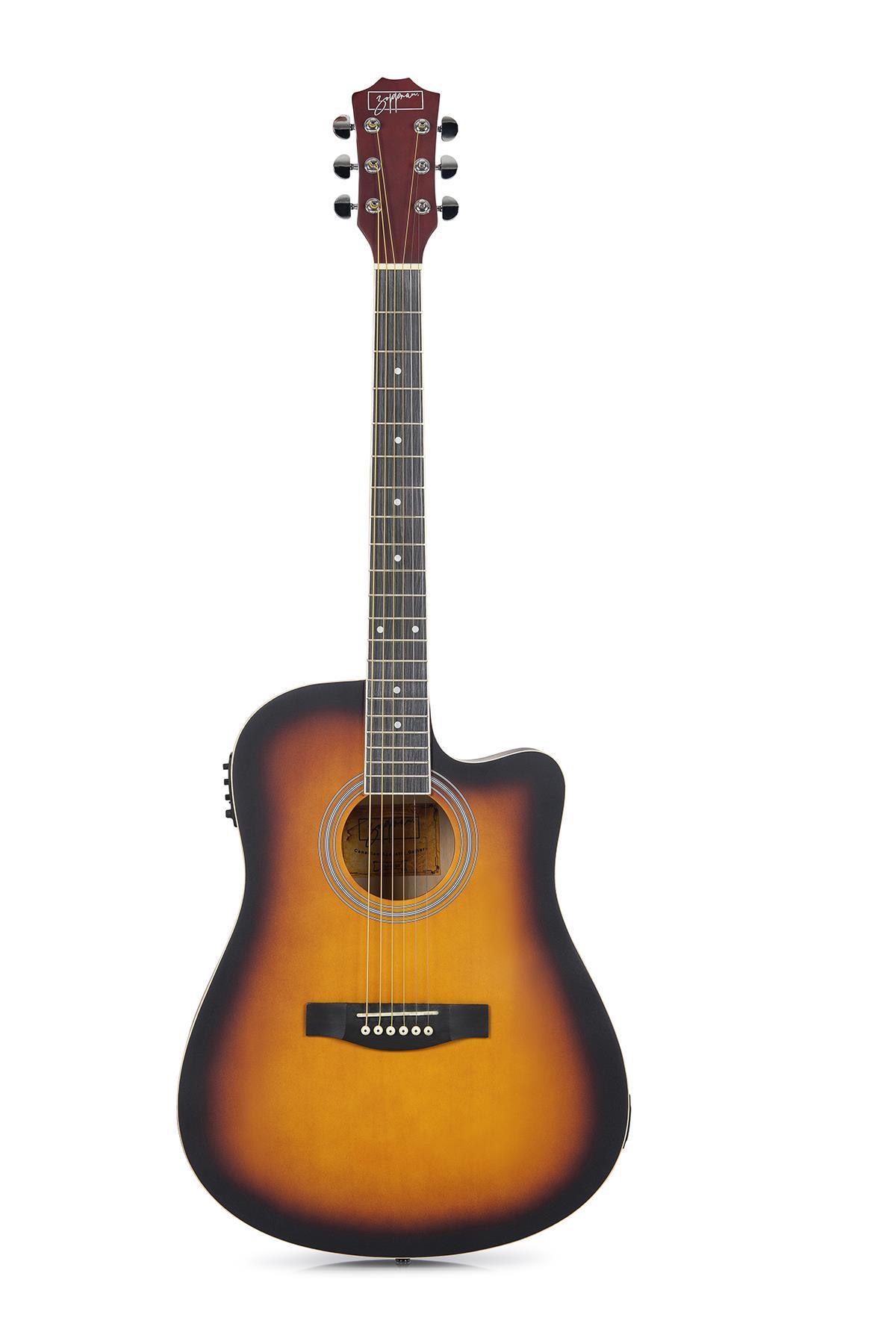 Zoppran%20ACZP150SB%20Sunburst%20Elektro%20Akustik%20Gitar