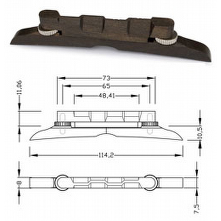 MANDOLİN%20KÖPRÜSÜ,%20DR.PARTS,%20SİYAH,%20ABANOZ