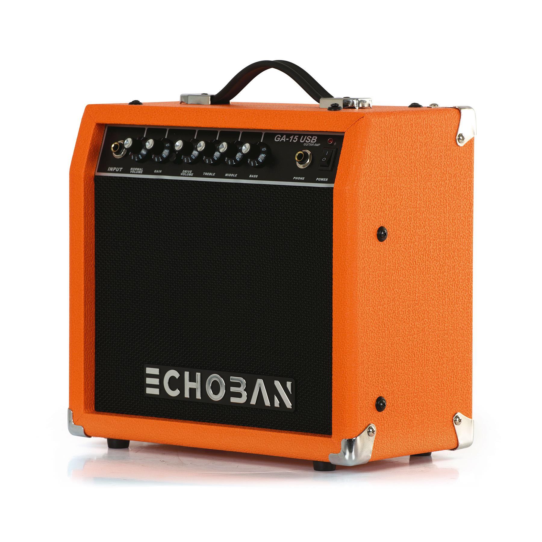 Echoban%20GA15USB%2015%20Watt%20Turuncu%20Gitar%20Amfisi%20USB