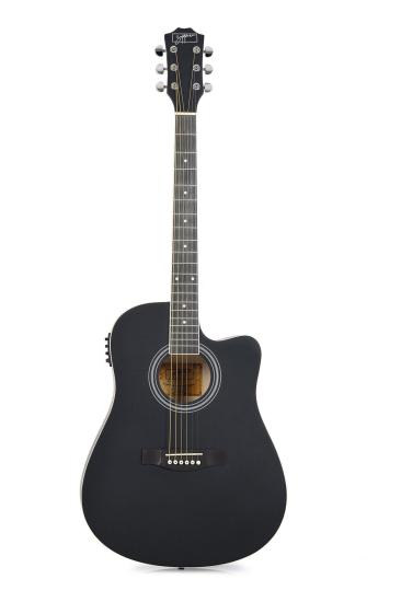 Zoppran AZCP150BK Siyah Elektro Akustik Gitar