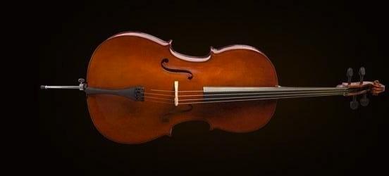 CELLO 4/4 SCALE +KILIF+YAY, KARARTILMIŞ AKÇAAĞAÇ B