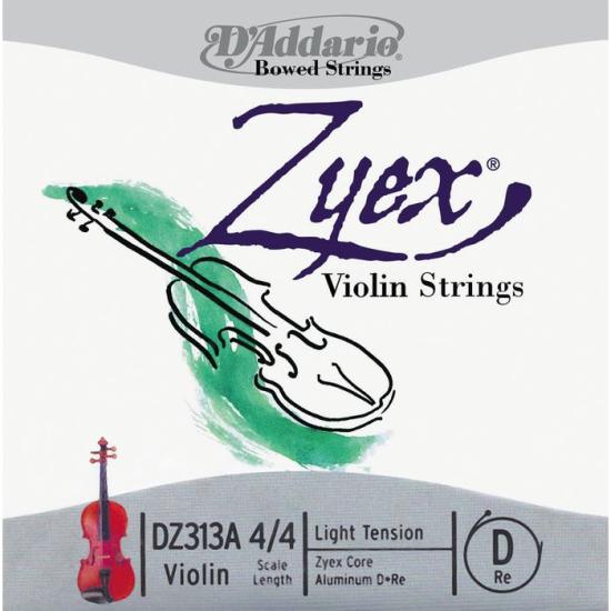 KEMAN TEK TEL, ZYEX, 4/4 , MEDIUM TENSION, (RE ALU