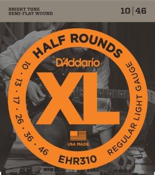 ELEKTRO GİTAR TEL SETİ, XL, HALF ROUNDS, REGULAR L