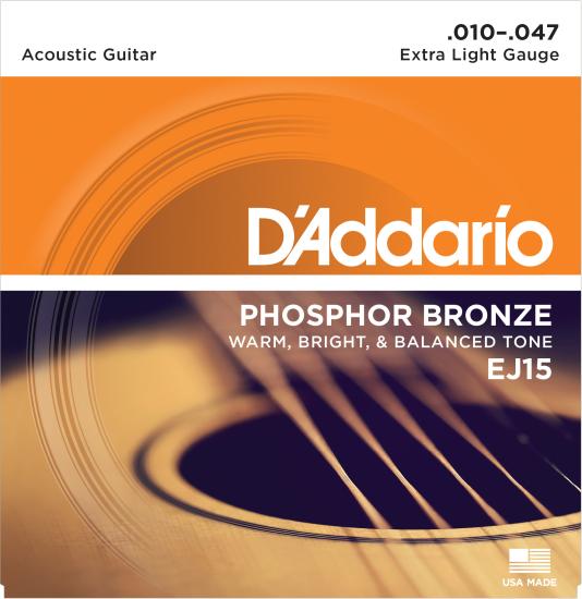 AKUSTİK GİTAR TEL SETİ, PHOSPHOR-BRONZE, EXTRA LIG