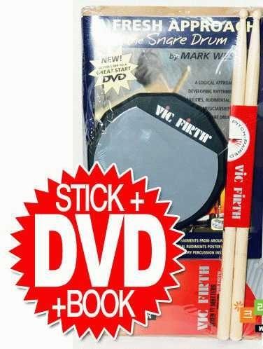 PERKUSYON BAŞLANGIÇ SETİ, BAGET SD1, 6’’ PAD, DVD,