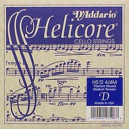 CELLO TEK TEL, HELICORE, D-RE, LONG SCALE, MEDIUM