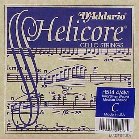 CELLO TEK TEL, HELICORE, C-DO, LONG SCALE, MEDIUM