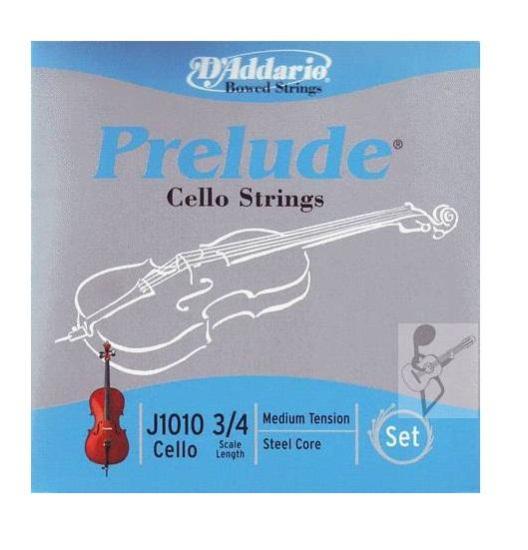 CELLO TEL SETİ, PRELUDE, 3/4 SCALE, MEDIUM TENSION