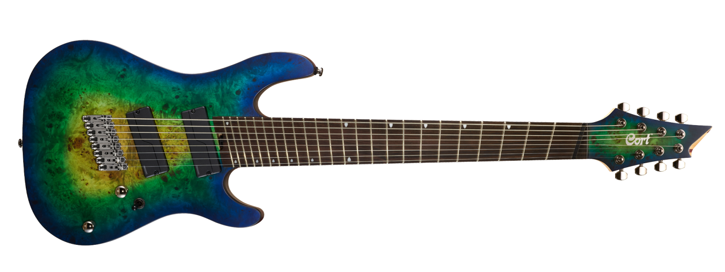 ELEKTRO GİTAR , MARIANA BLUE BURST, 8 TELLİ