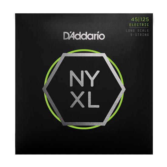 BAS GİTAR TEL SETİ, NYXL SERİSİ, LONG SCALE, 5 TEL