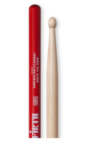 BAGET (ÇİFT) ROCK VIC GRIP, HICKORY, 0.630’’x16 5/8