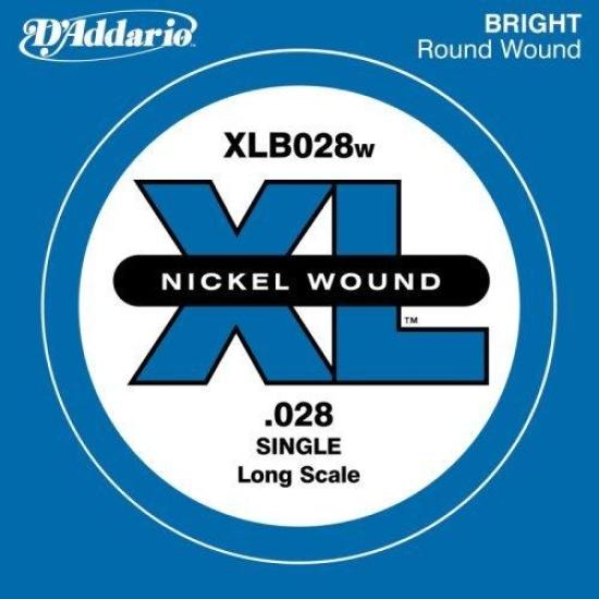 BAS GİTAR TEK TEL, (DO), XL NICKEL WOUND, 0.028 GA