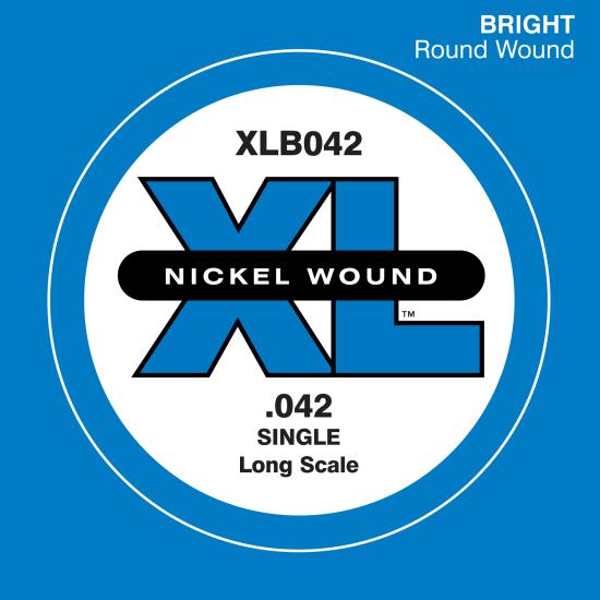 BAS GİTAR TEK TEL, (LA), XL NICKEL WOUND, 0.042 GA