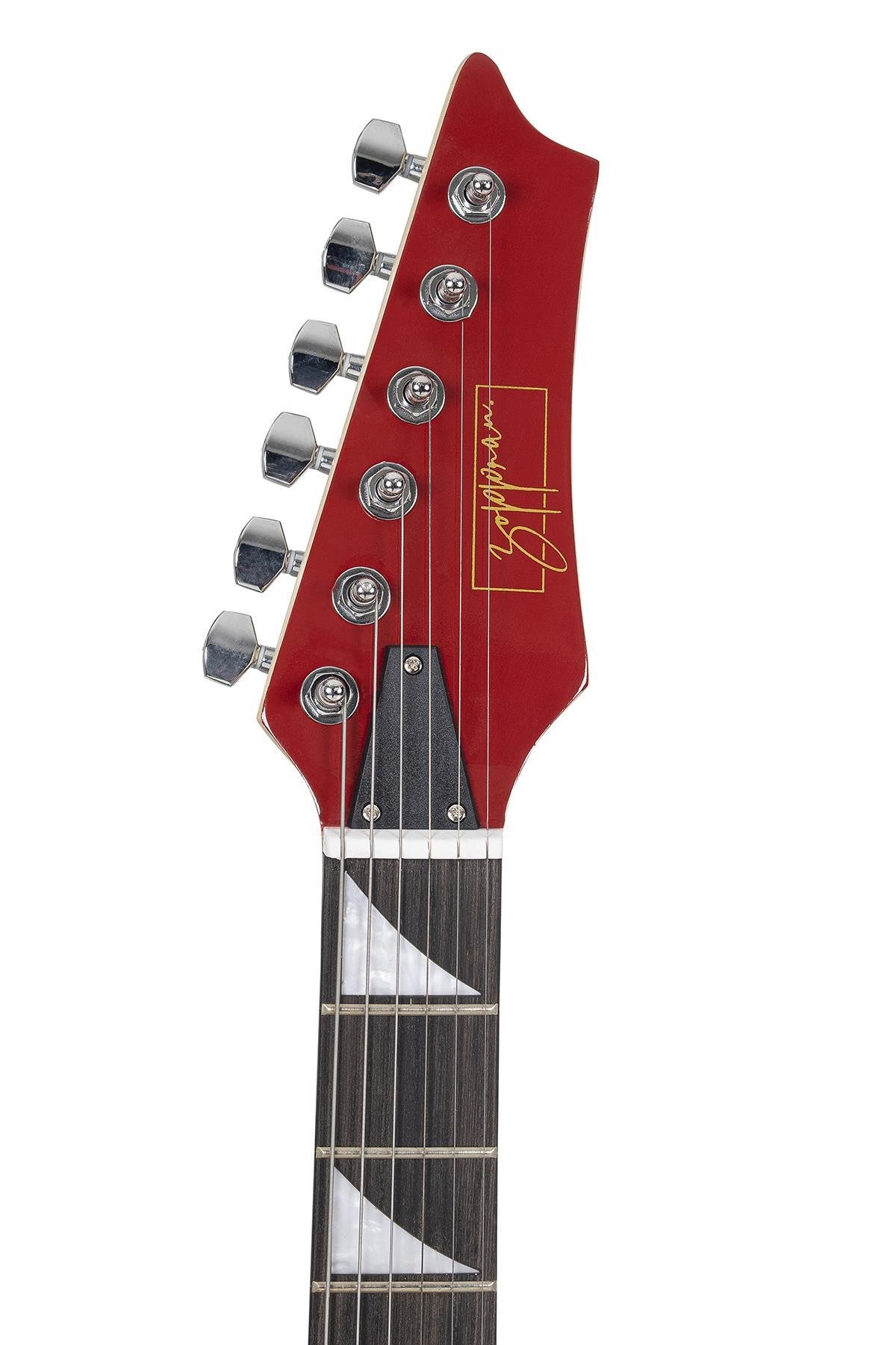 Zoppran%20ZX7RB%20Kırmızı%20Elektro%20Gitar